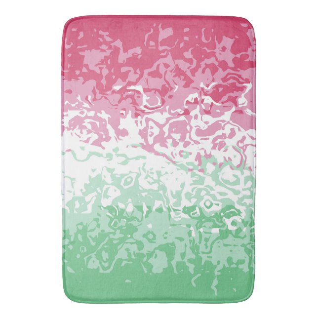 Psychedelisk Groovy Abstrakt Abrosexuell Prideflag Badrumsmatta (Framsidan (Vertikal))