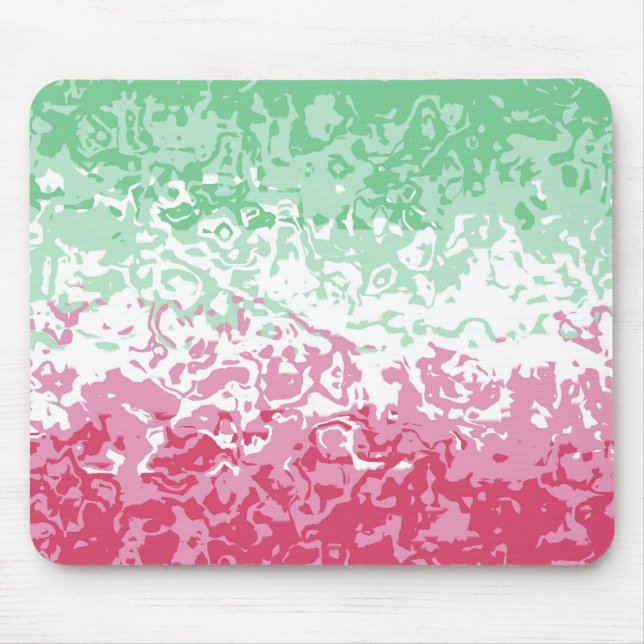 Psychedelisk Groovy Abstrakt Abrosexuell Prideflag Musmatta (Framsidan)