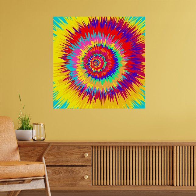 Psychedelisk konst poster (Skapare uppladdad)