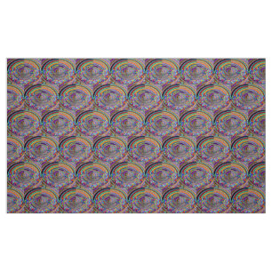 Psychedelisk resa tyg