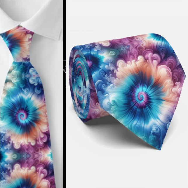 Psychedelisk Tie-Dye-mönster Slips (Skapare uppladdad)