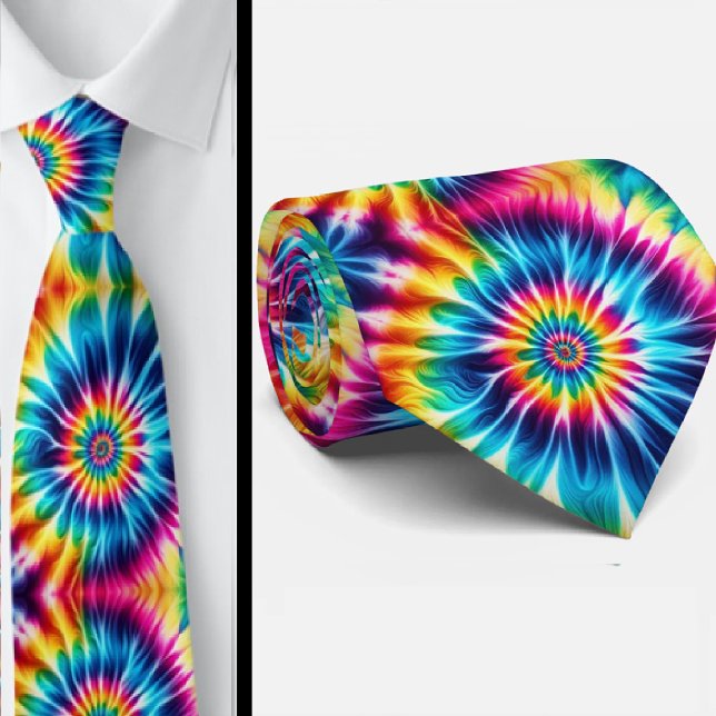 Psychedelisk Tie-Dye-mönster Slips (Skapare uppladdad)