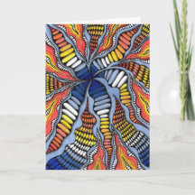 Psychedelisk Virtuell Zen-Doodle Färgrik Konst Kor