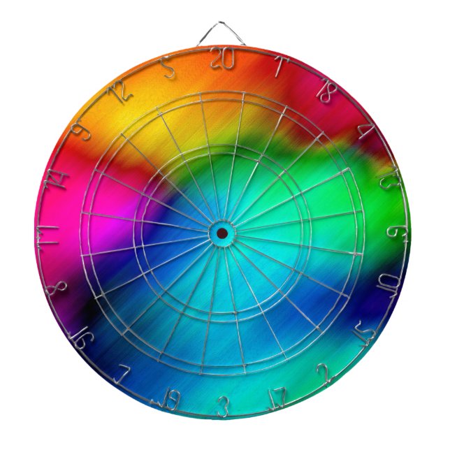 Psychedeliska Färger Darttavla (Framsidan)