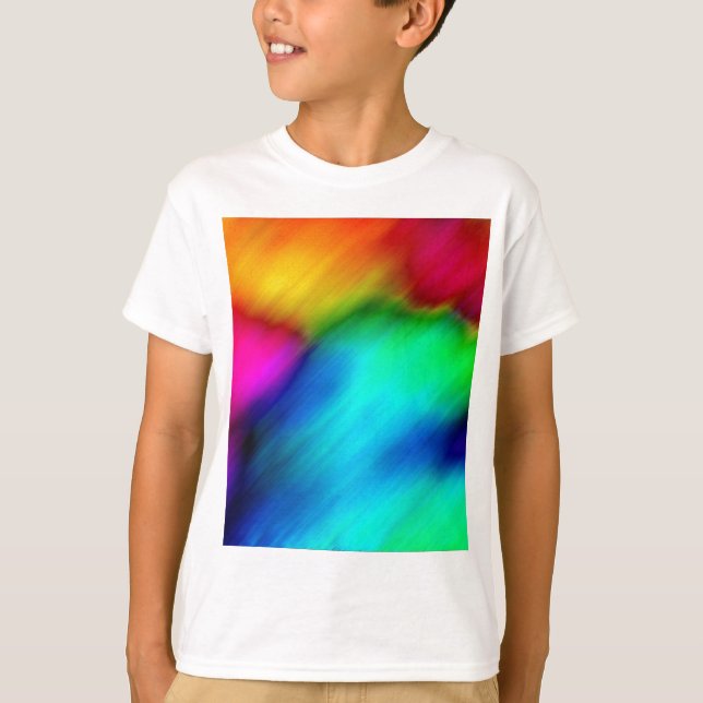 Psychedeliska Färger T-shirt (Framsida)