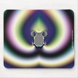 Psychedeliska hjärtat musmatta