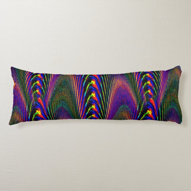 Psychedeliska kuligheter.... kroppskudde (Framsidan)