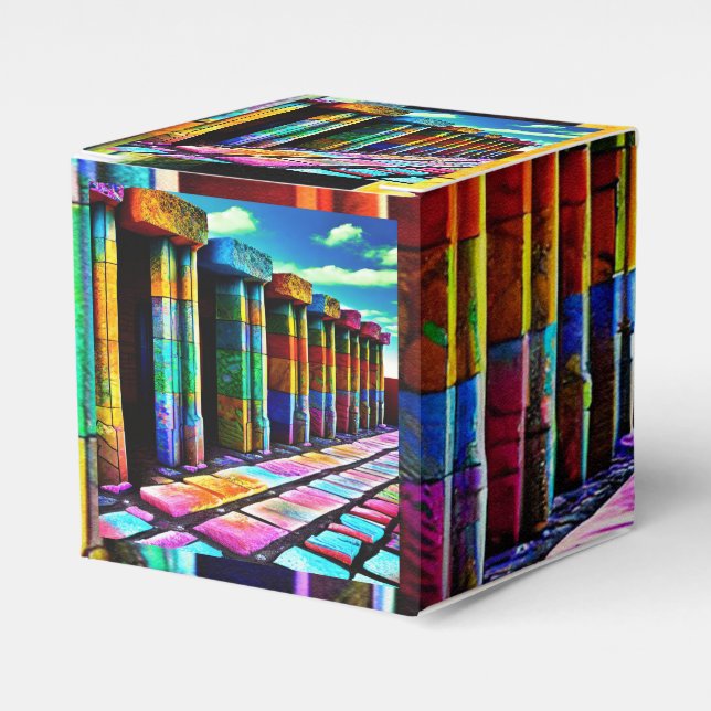 Psychedeliska stenar presentaskar (Framsidan Sidan)