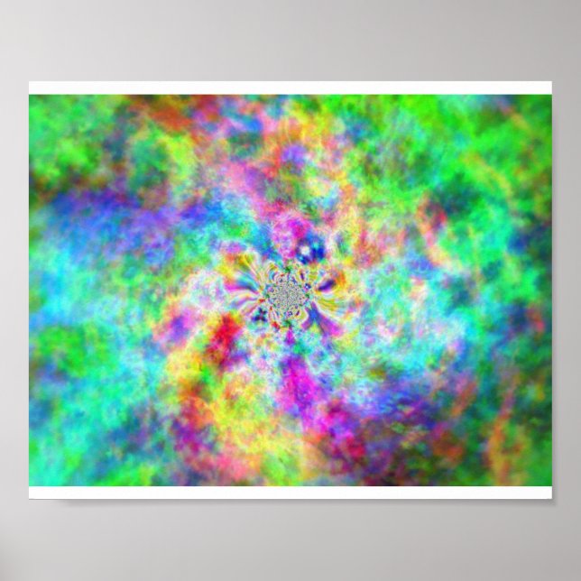 Psychédélisme en couleurs poster (Framsidan)