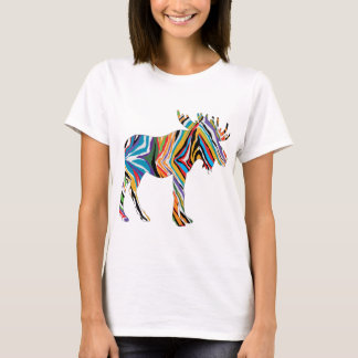 Psychedlic-Moose T Shirt