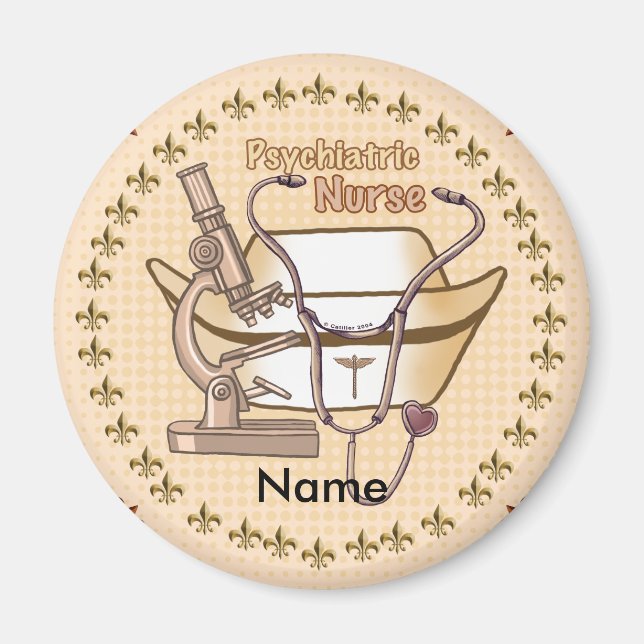 Psychiatic Nurse magnet (Framsidan)