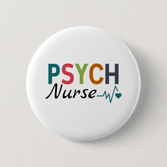 Psychiatic Nurse Psych Nurse Knapp (Framsida)