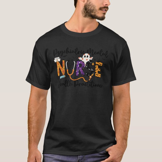 Psychiatric Mental Health Practitioner PMHNP Nurse T Shirt (Framsida)