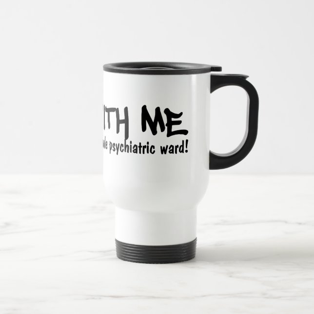 PSYCHIATRIC WARD mugg - välj stil & färg (Höger)