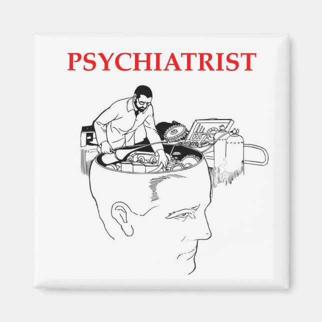 Psychiatrist Magnet (Framsidan)