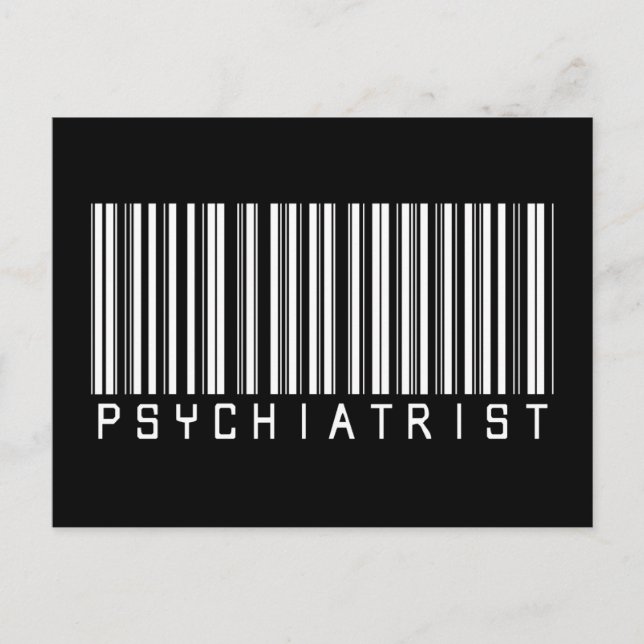 Psychiatrist Pub Code Vykort (Framsida)