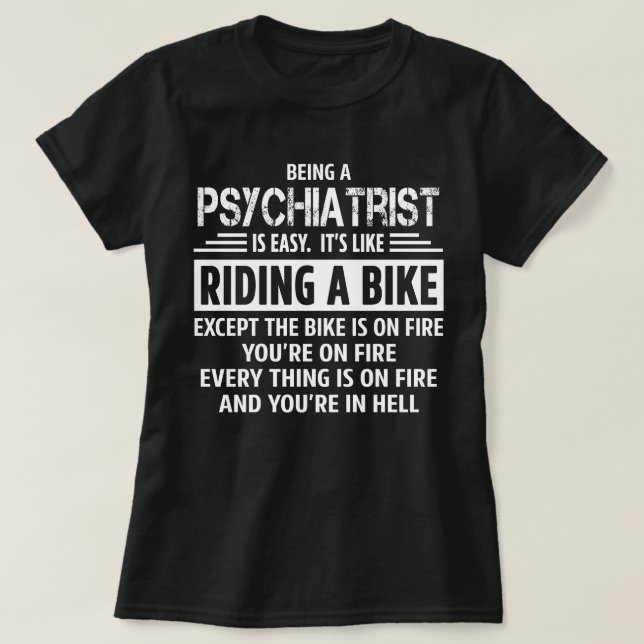 Psychiatrist T Shirt (Design framsida)