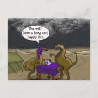 Psychic Dinosaur Fortune Teller Tecknad