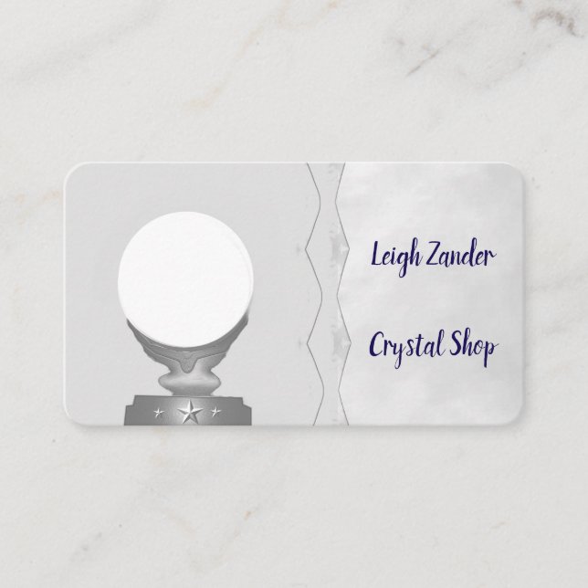 Psychic lightworker reiki coach Business Cards Visitkort (Framsida)