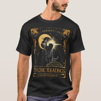 Psychic Readings Cat Fortune Teller Spiritual Read T Shirt