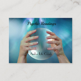 Psychic Readings Reiki Healing Affärskort Visitkort