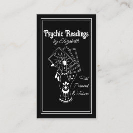Psychic Tarot Reader Visitkort