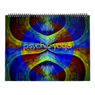 Psychic Yoga Abstrakt Art Kalender