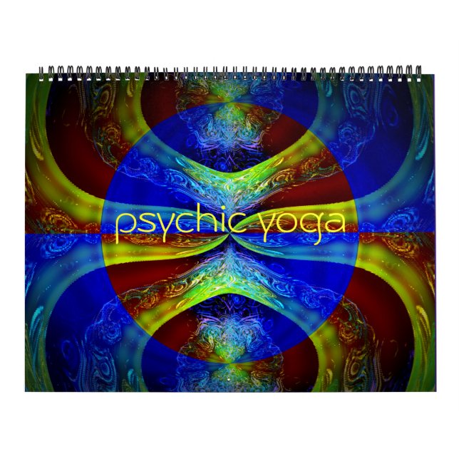 Psychic Yoga Abstrakt Art Kalender (Omslag)