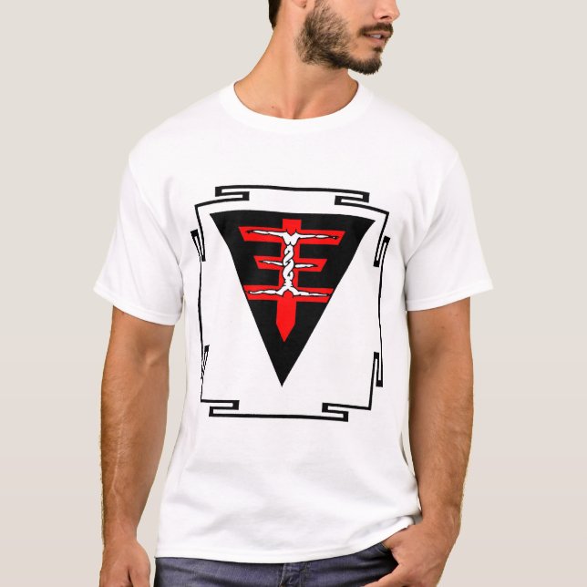 Psychick Yantra Tee Shirt (Framsida)