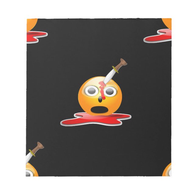 psycho emoji anteckningsblock (Framsida)