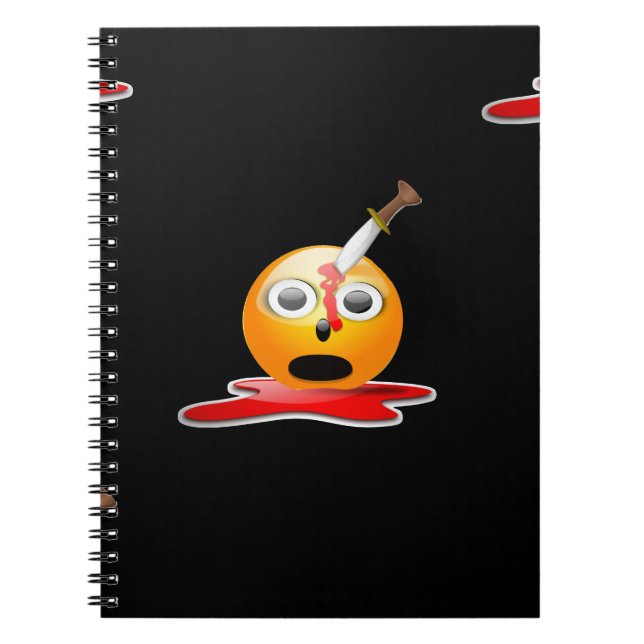 psycho emoji anteckningsbok (Framsidan)