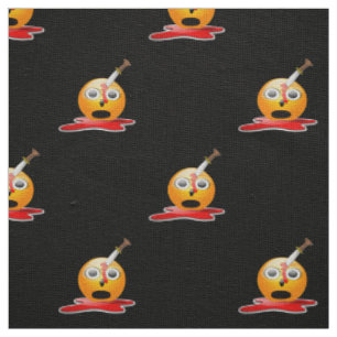 psycho emoji-väv tyg