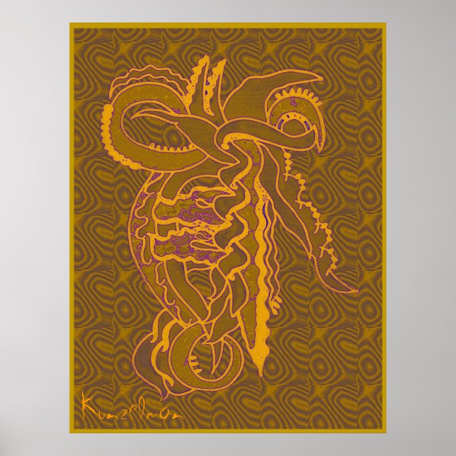 "PSYCHO" GICLEE PRINT POSTER (Framsidan)