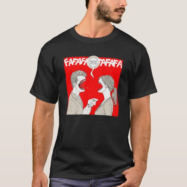 PSYCHO KILLER FAFAFAFAFAFAFAFAFA T SHIRT (Framsida)