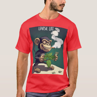 psycho Monkey Lavish T- Shirt T