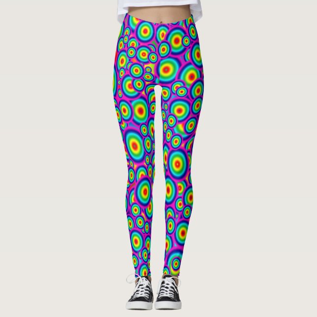 Psycho Psychedelic Leggings (Framsida)