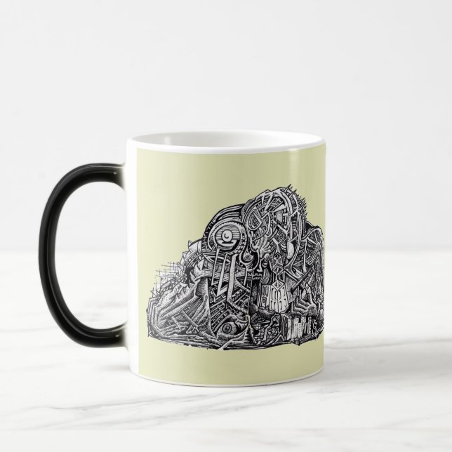 Psycho Warrior morphing mugg (Vänster)