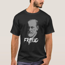 Psychoanalytic dr Freud Icon Portrait T Shirt