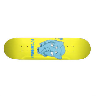 PSYCHODERBY FRED SOM ELEFANTEN STIGER OMBORD SKATEBOARD BRÄDA 19,5 CM