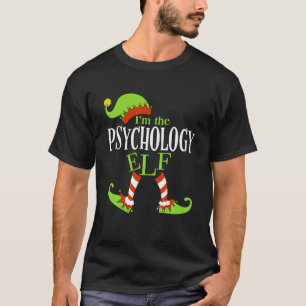 PSYCHOLOGY Elf Family Group Matching PJ Kristus T Shirt