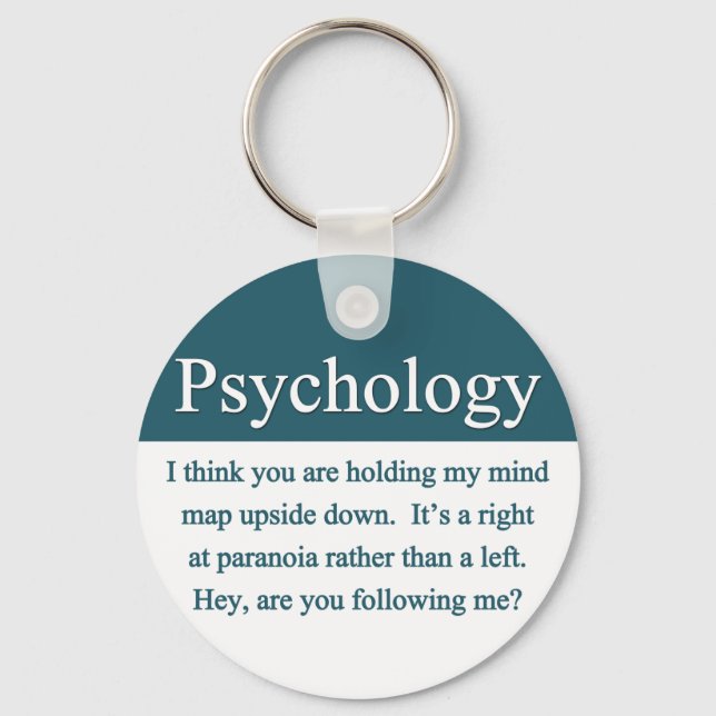 Psychology Keychain Nyckelring (Framsida)