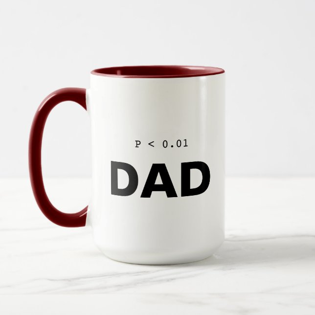 Psychology Statistics Mug | Significant Dad Mugg (Vänster)