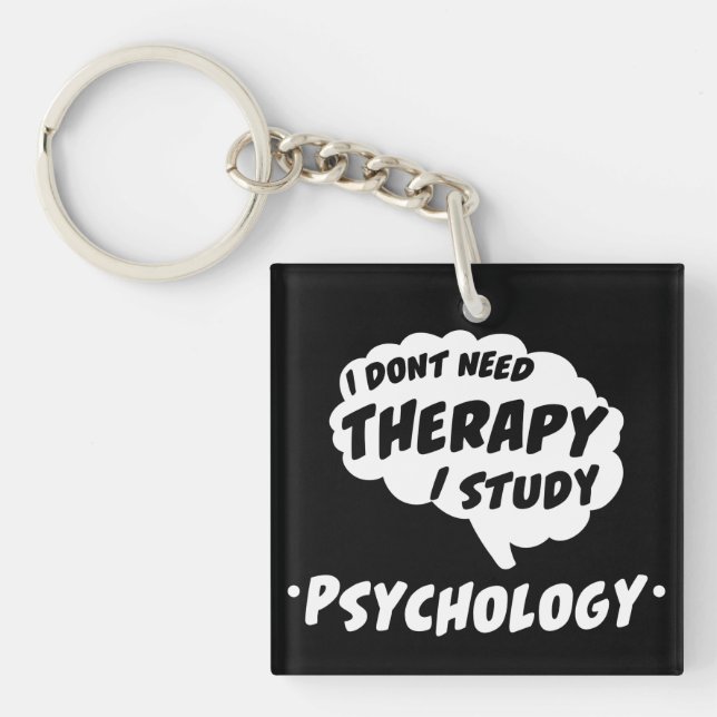 Psychology Student Study Funny Quote T Shirt (Framsidan)