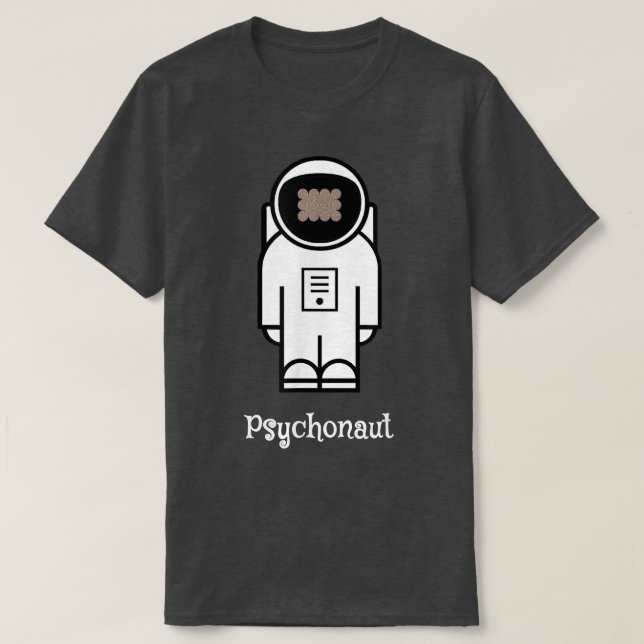 Psychonaut Astronaut T-Shirt (Design framsida)