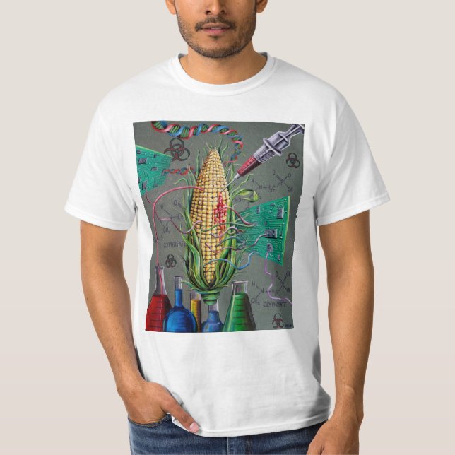 Psychotically ändrad organism tee shirt (Framsida)