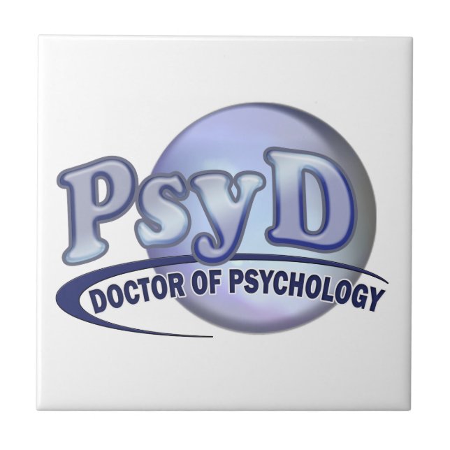 PsyD doktor av psykologiLOGOTYPEN Kakelplatta (Framsidan)