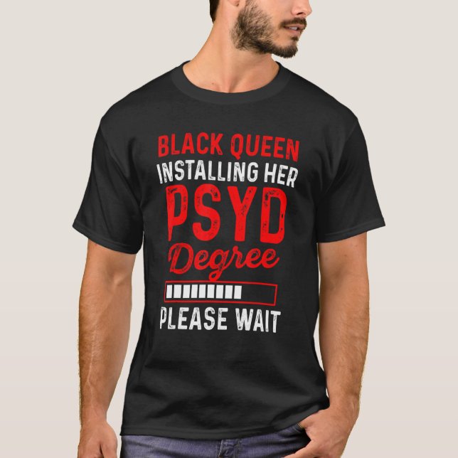 Psyd Doktor i psykologidoktor Studenten 3 T Shirt (Framsida)