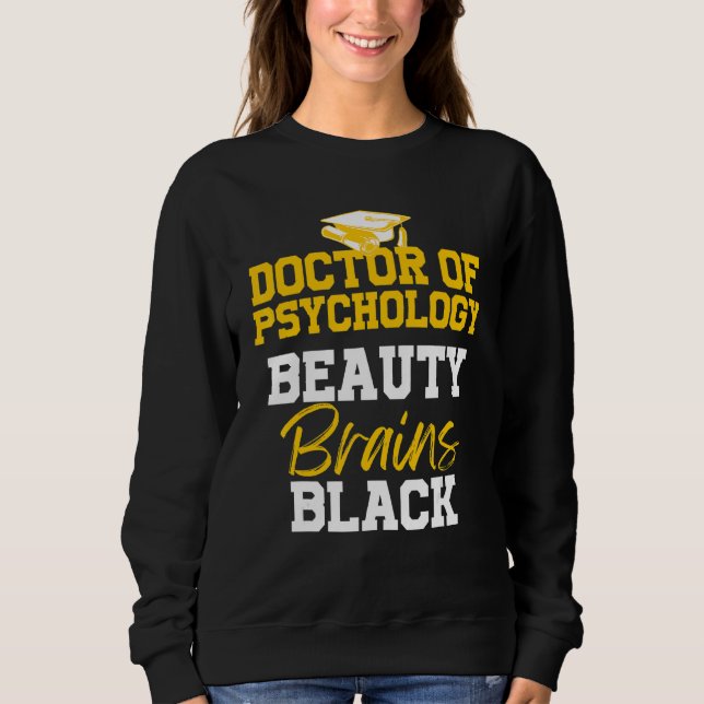 Psyd Doktor i psykologiläkaren Studenten 4 T Shirt (Framsida)