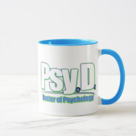 PsyD LOGO2 DOKTOR AV PSYKOLOGI Mugg