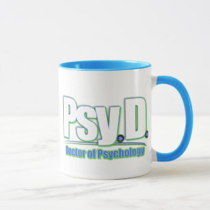 PsyD LOGO2 DOKTOR AV PSYKOLOGI Mugg